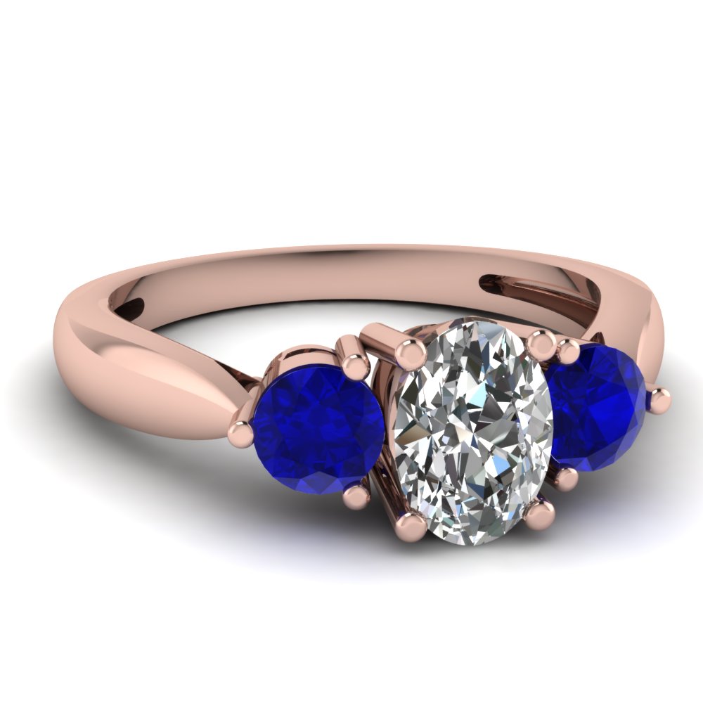 Sapphire Wedding Ring Side Diamond Baguette Sapphire Wedding Ring Side Diamond Baguette